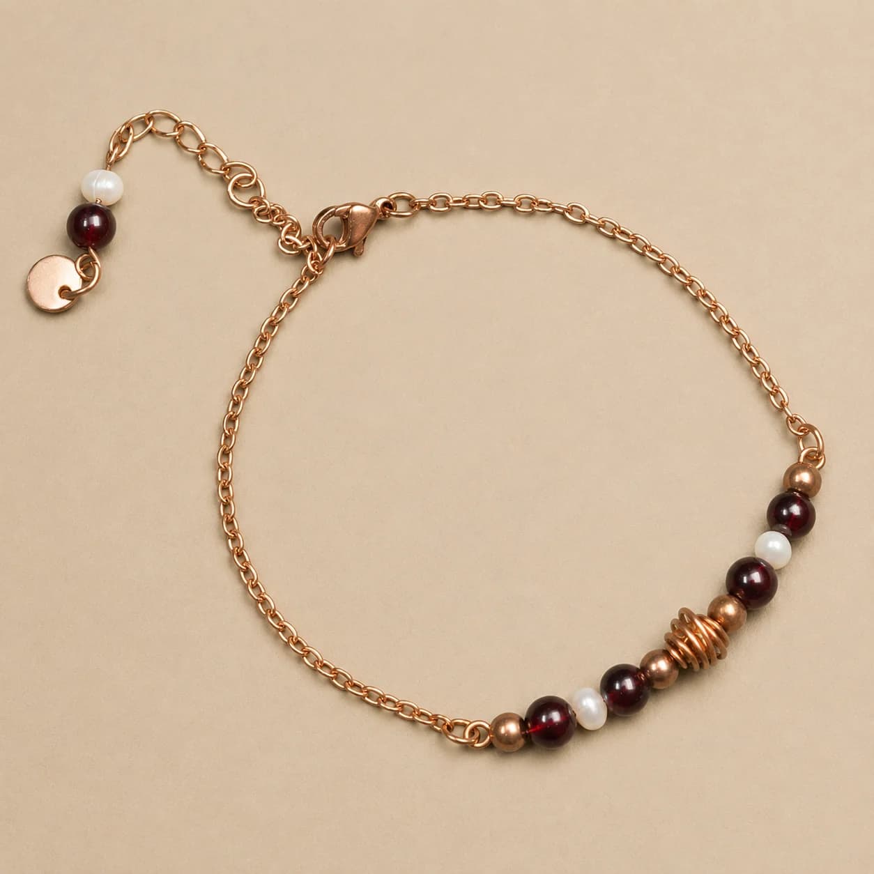 Bracelet Grenat