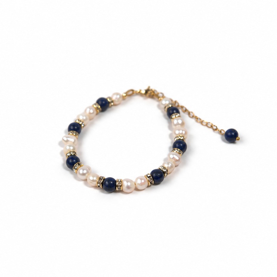 Parure Lapis & Perles — photo 2