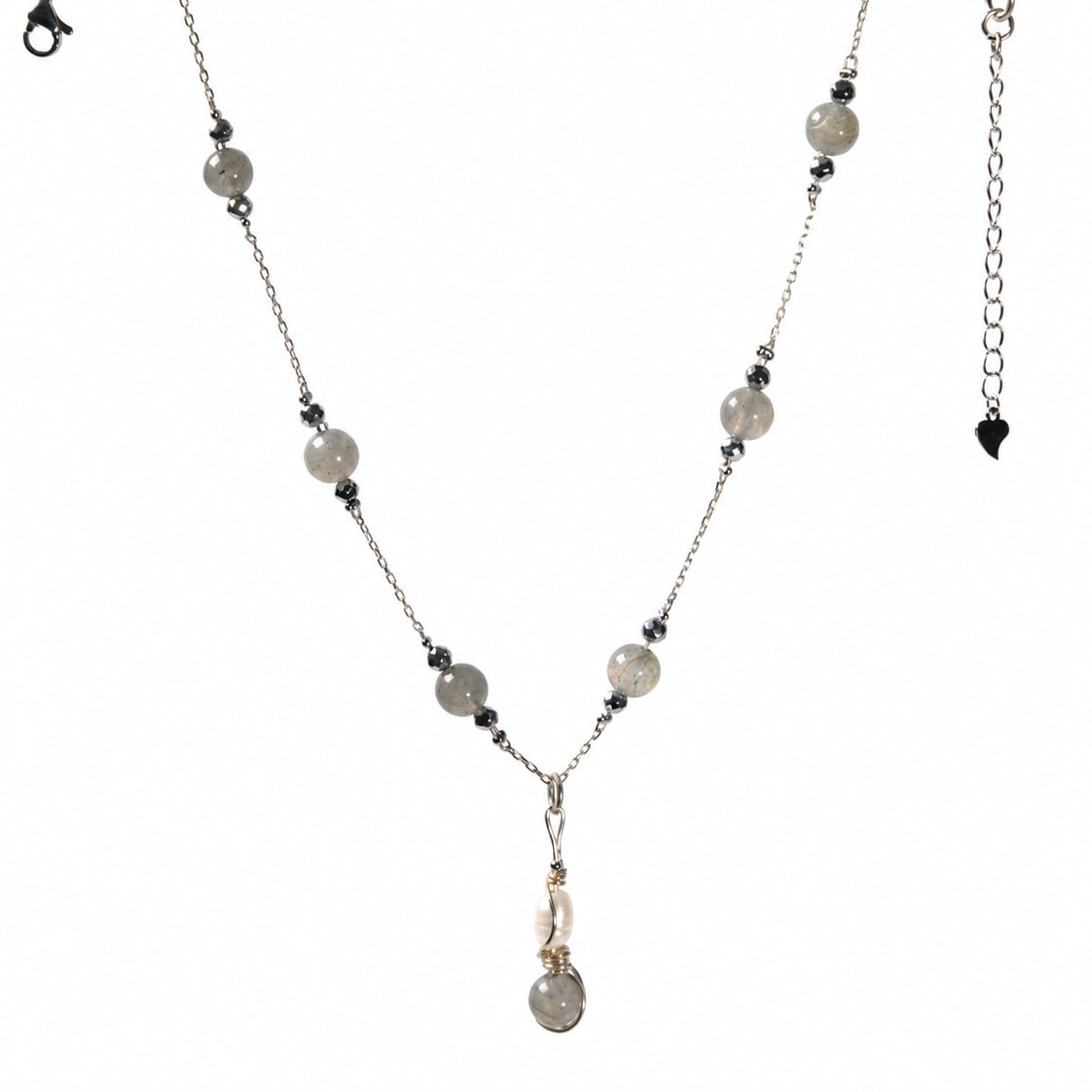 Parure Labradorite Argent — photo 2