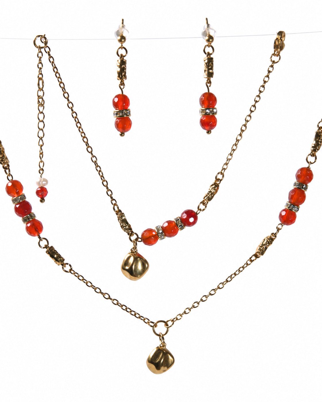Parure Cornaline